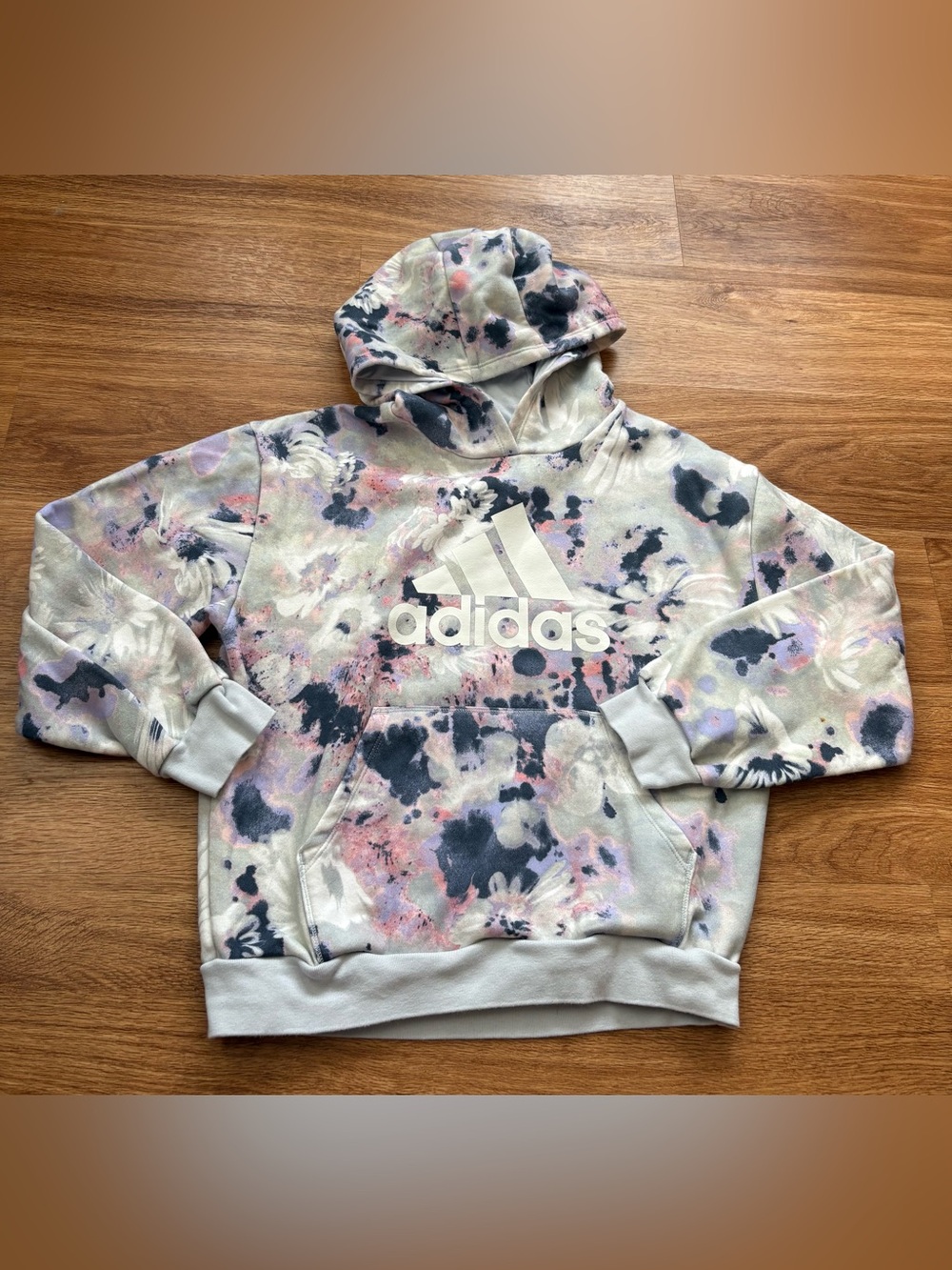 adidas Multicolor Tie-Dye Hooded Sweatshirt